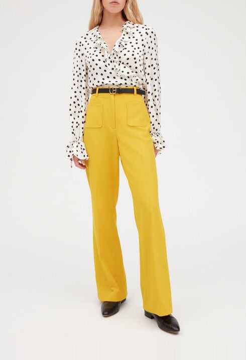 Flared trousers