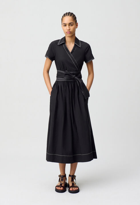 Belted Maxi Dress