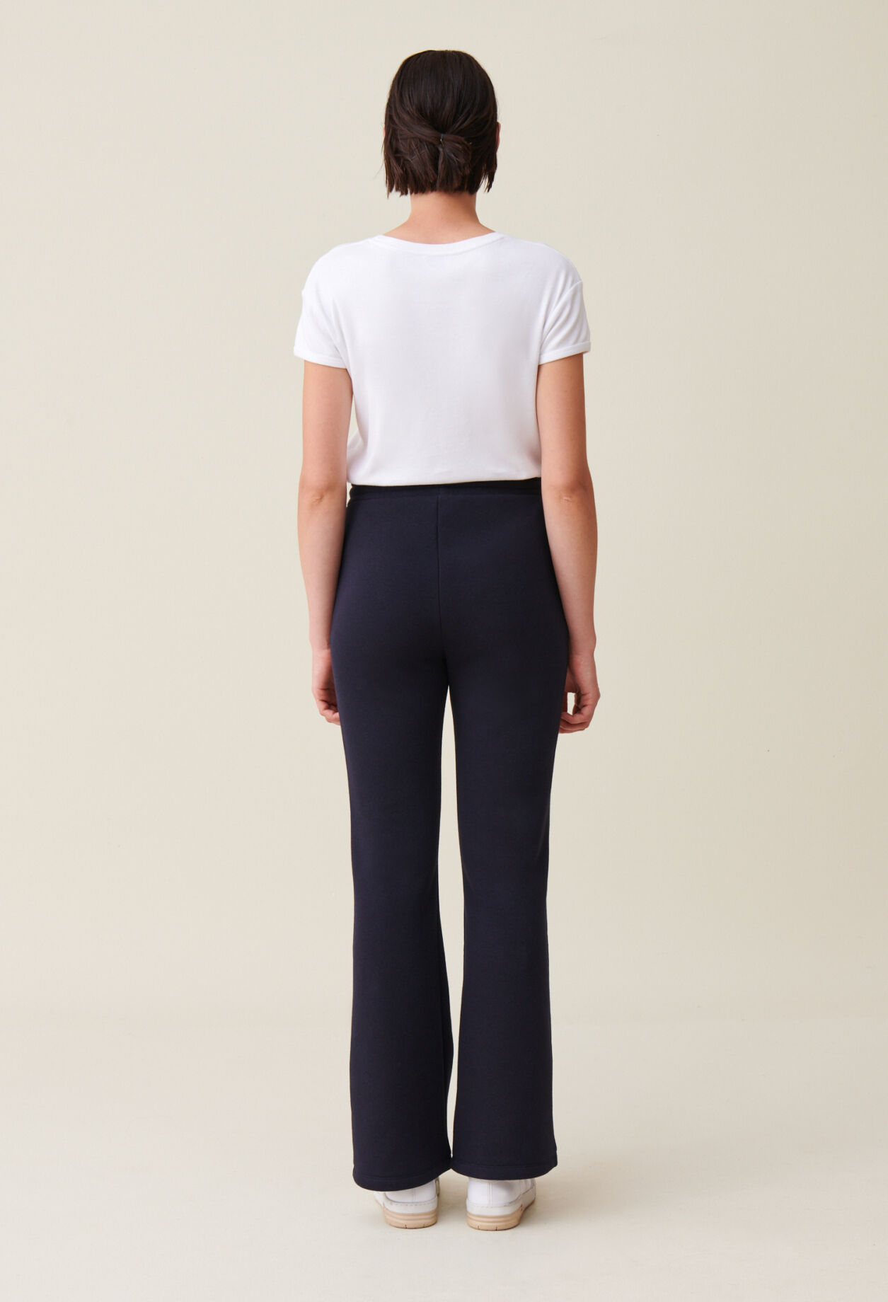 Navy comfort trousers