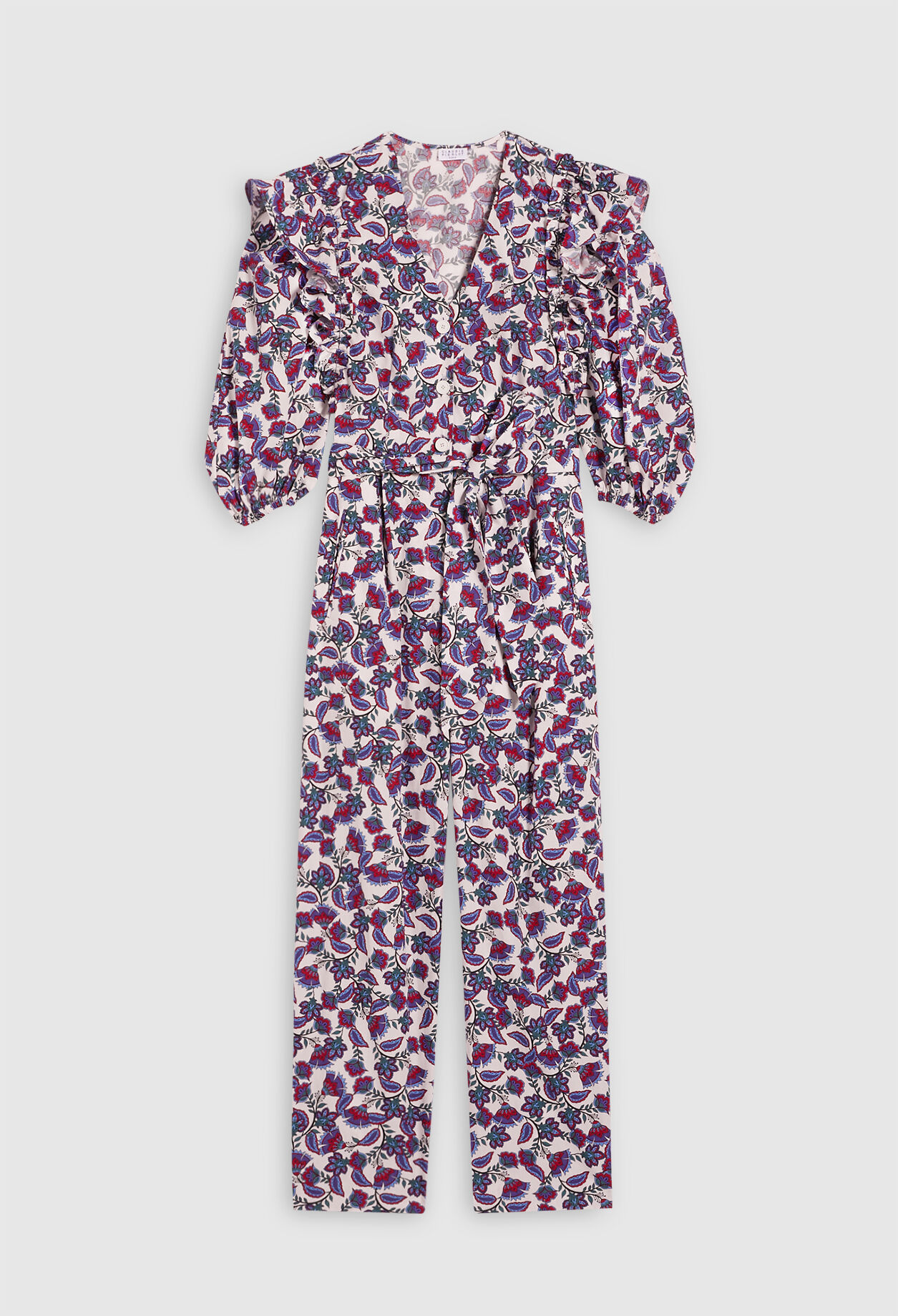 Printed organic cotton jumpsuit