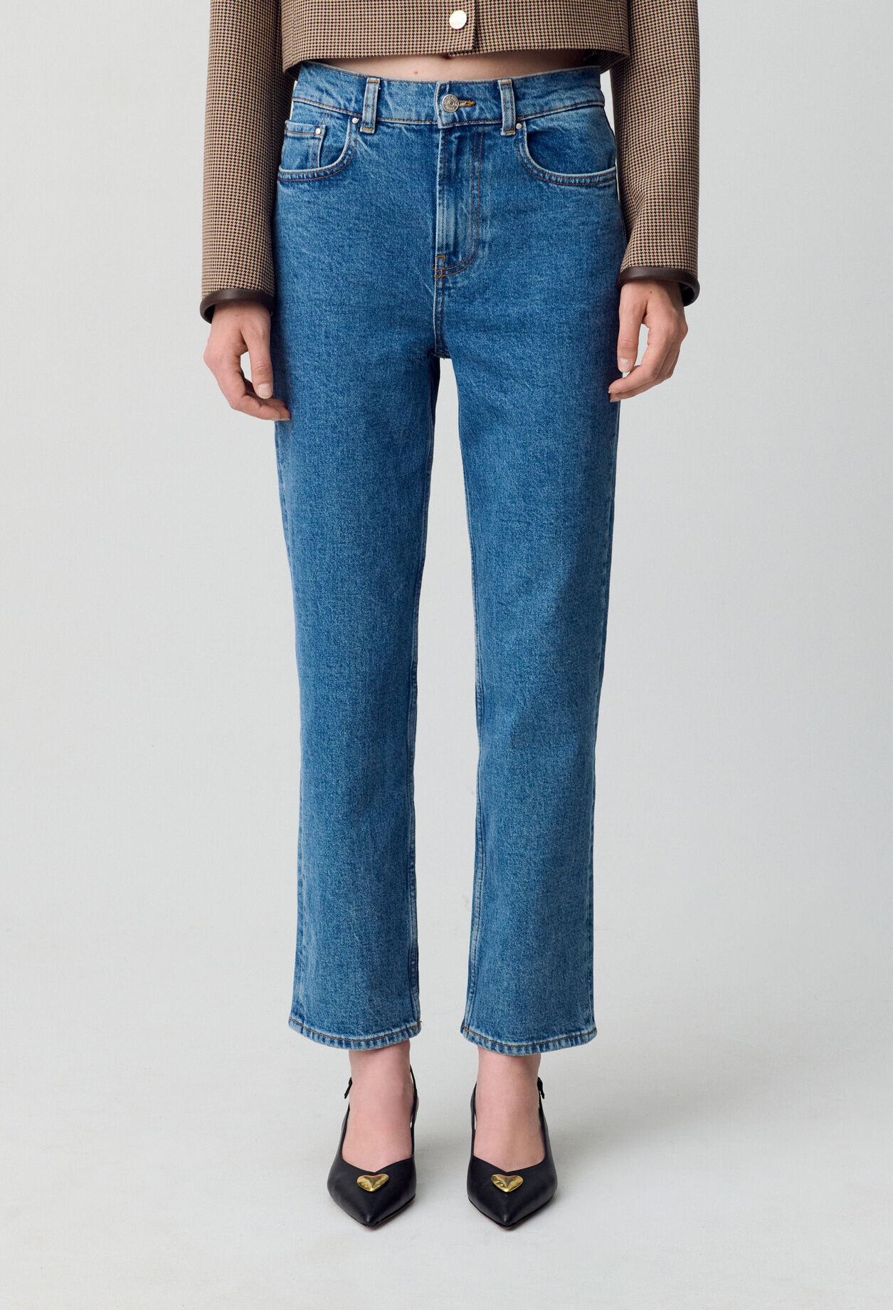 Toto Slim 7/8 jeans faded blue Toto Slim 7/8 jeans faded blue