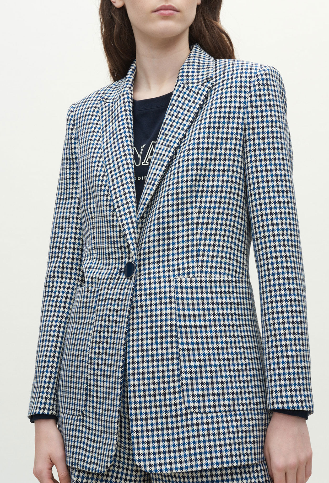 Checked jacket