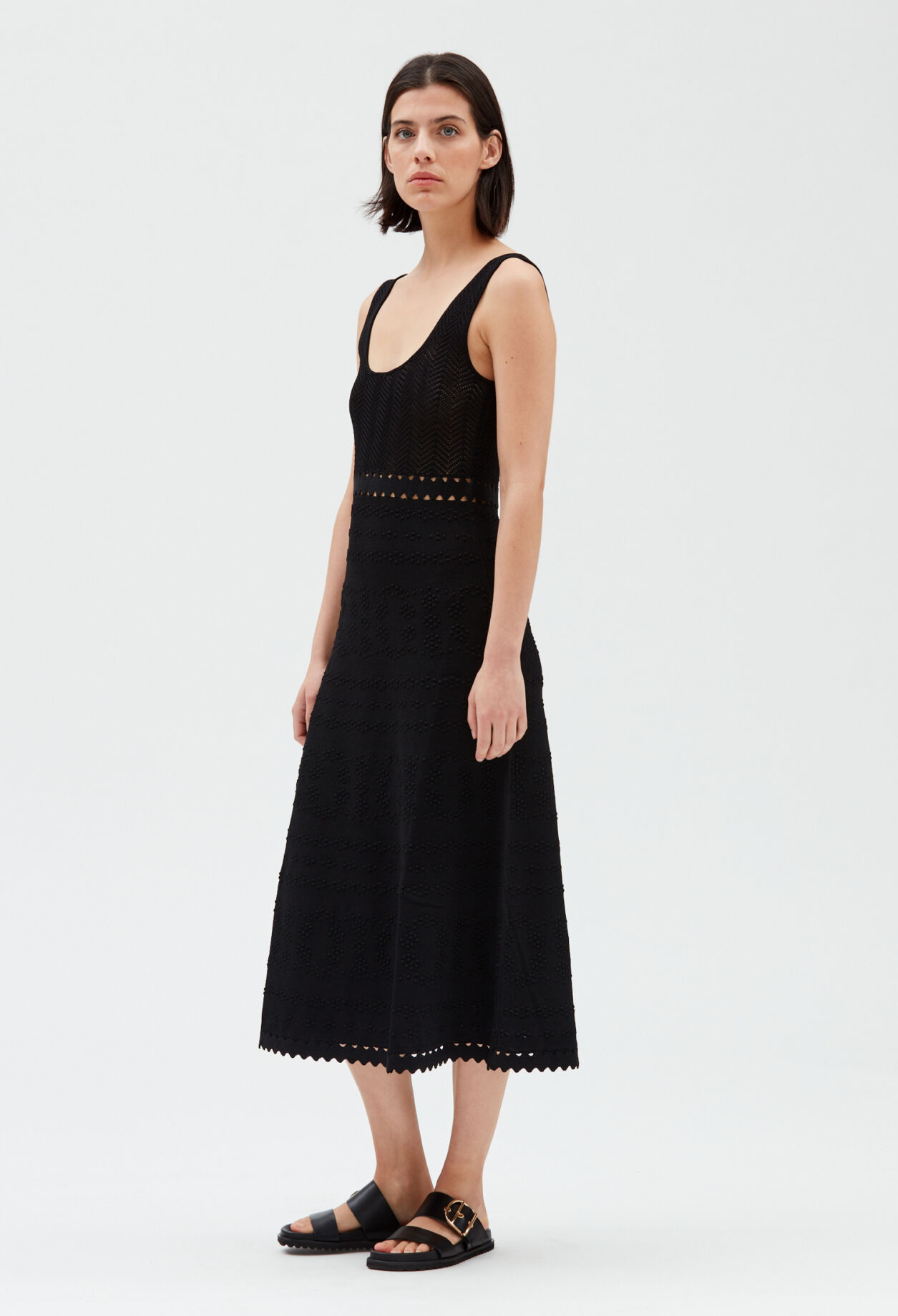 Midi jumper dress Midi jumper dress