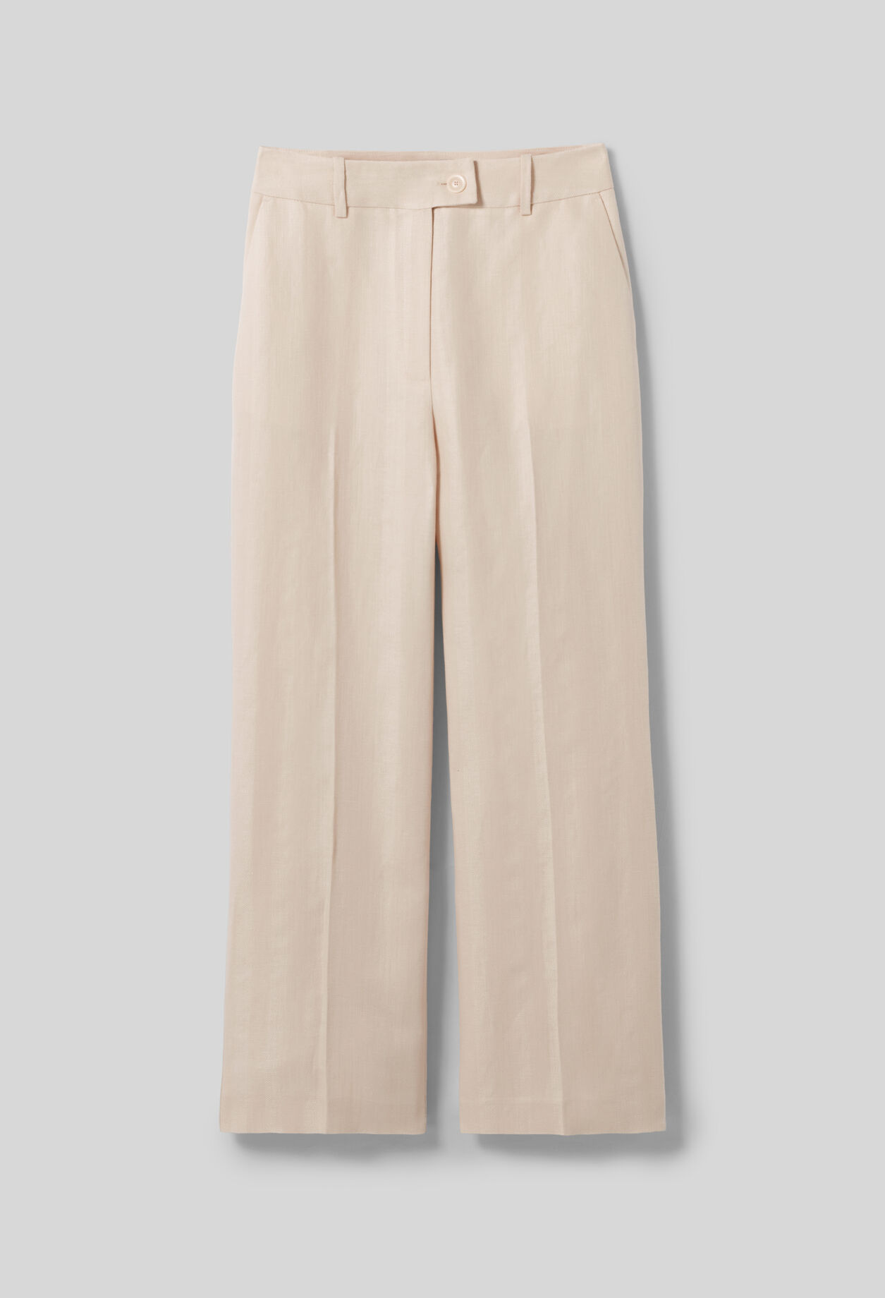 Flowy linen trousers