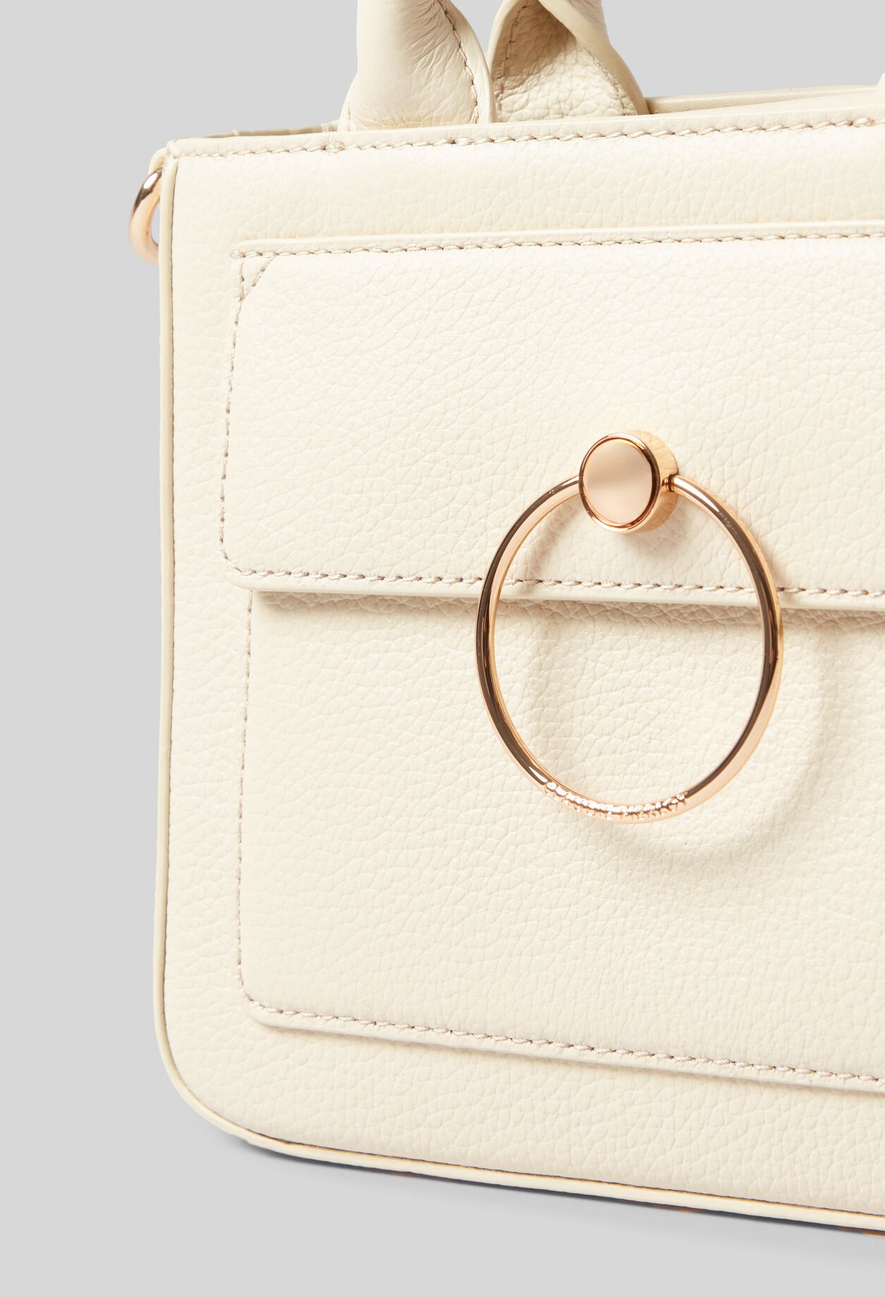 Anouck Grained Leather Bag