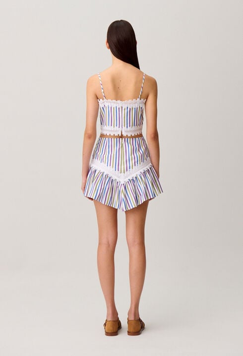 Strappy crop top