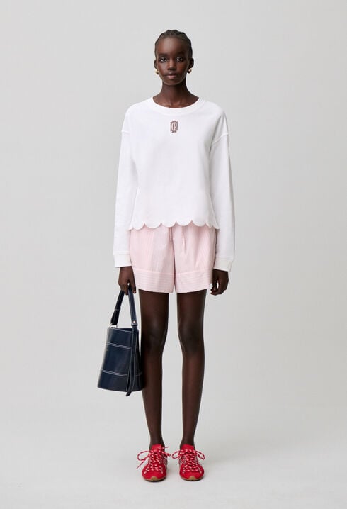 Cotton sweatshirt