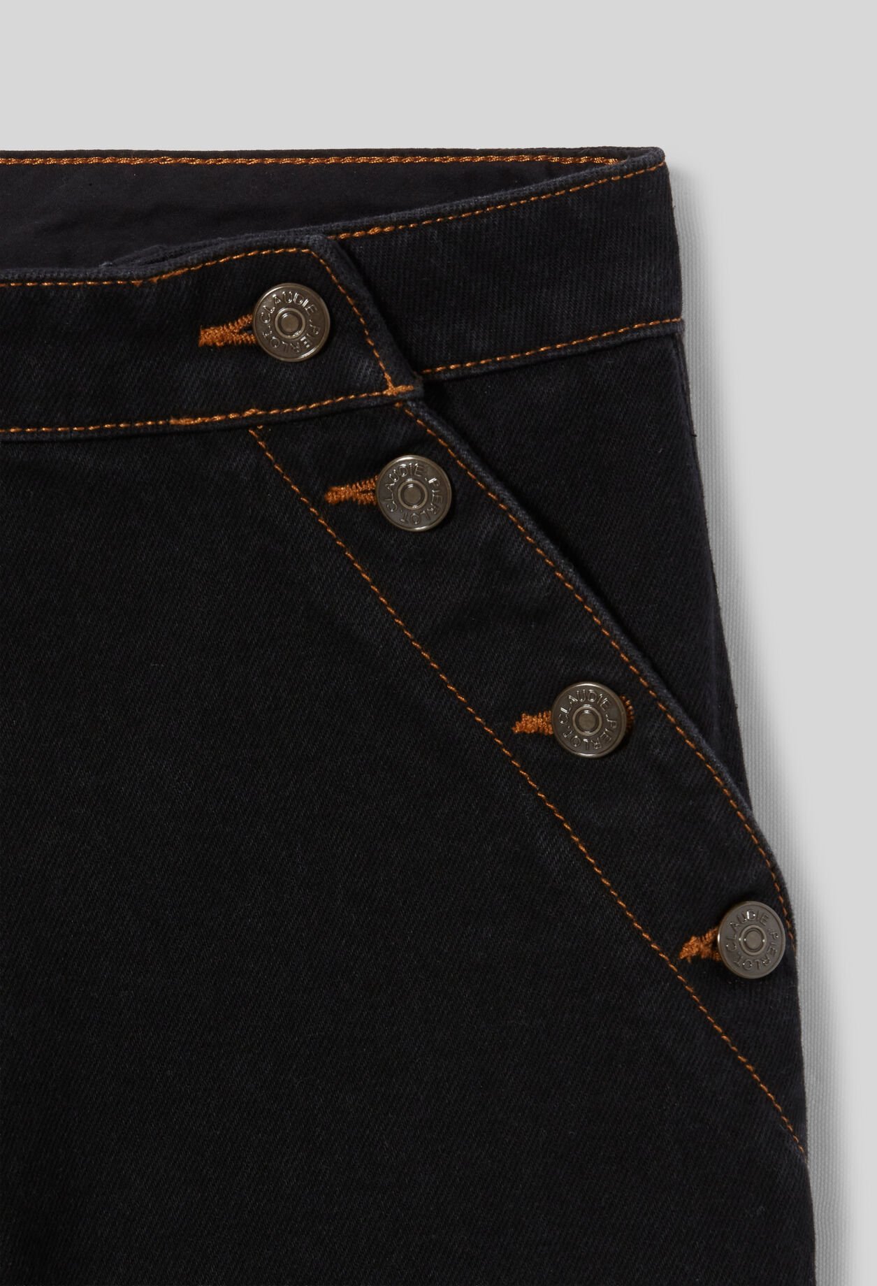 Sailor black denim jeans