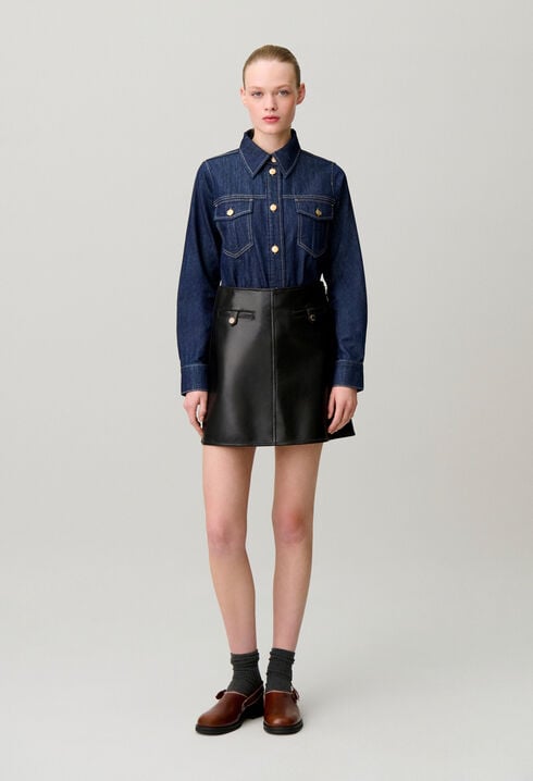 Soft denim shirt