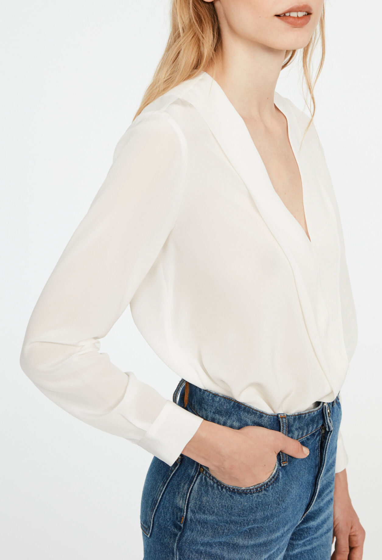 Blouse iconique soie