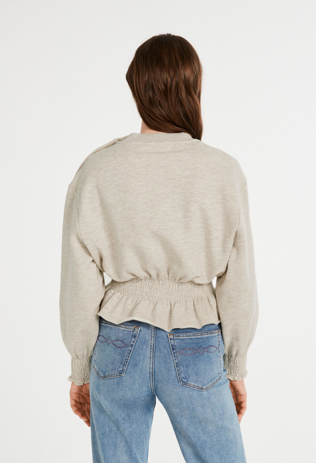 Grey sweatshirt Grey sweatshirt