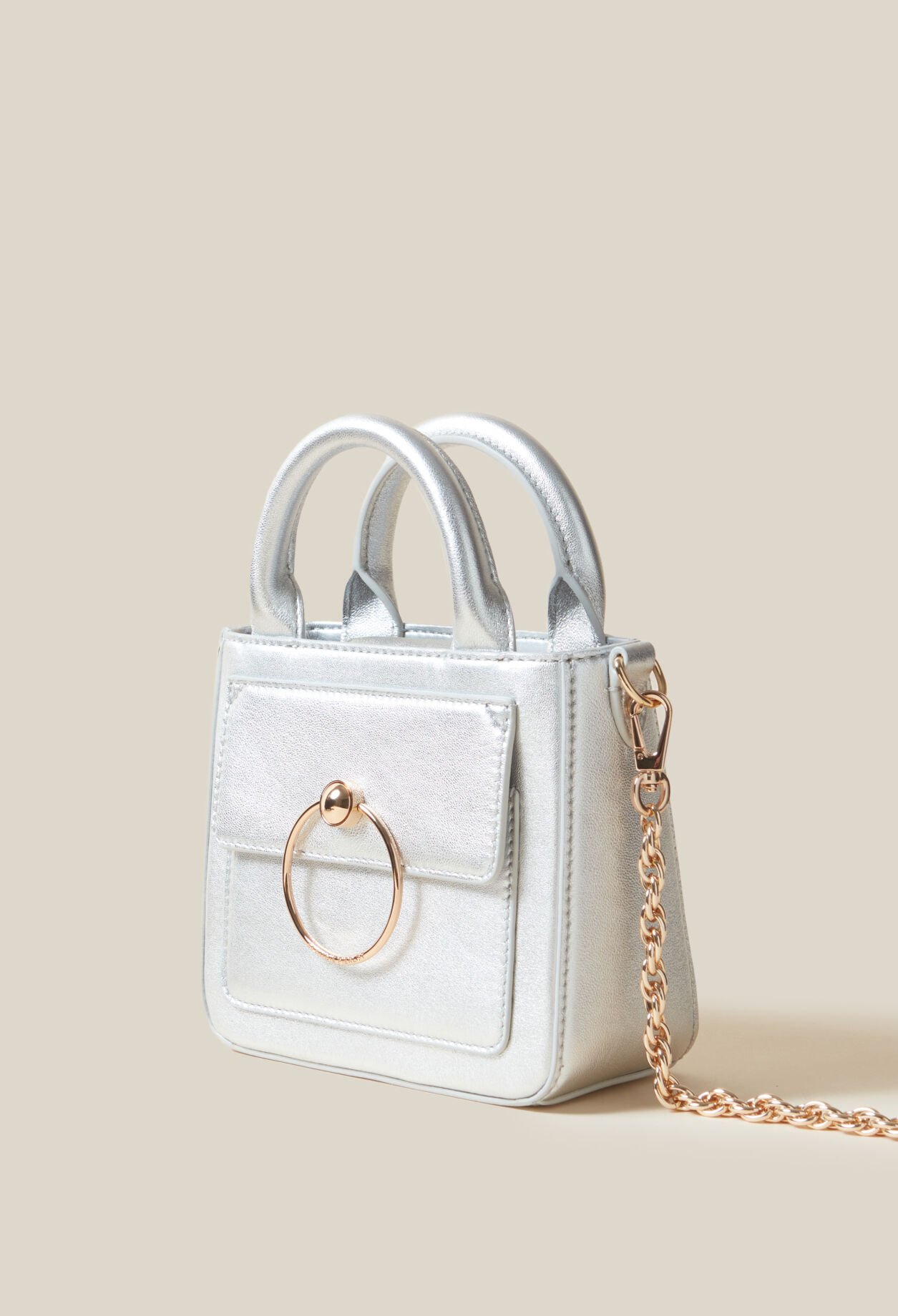Silver Anouck nano bag