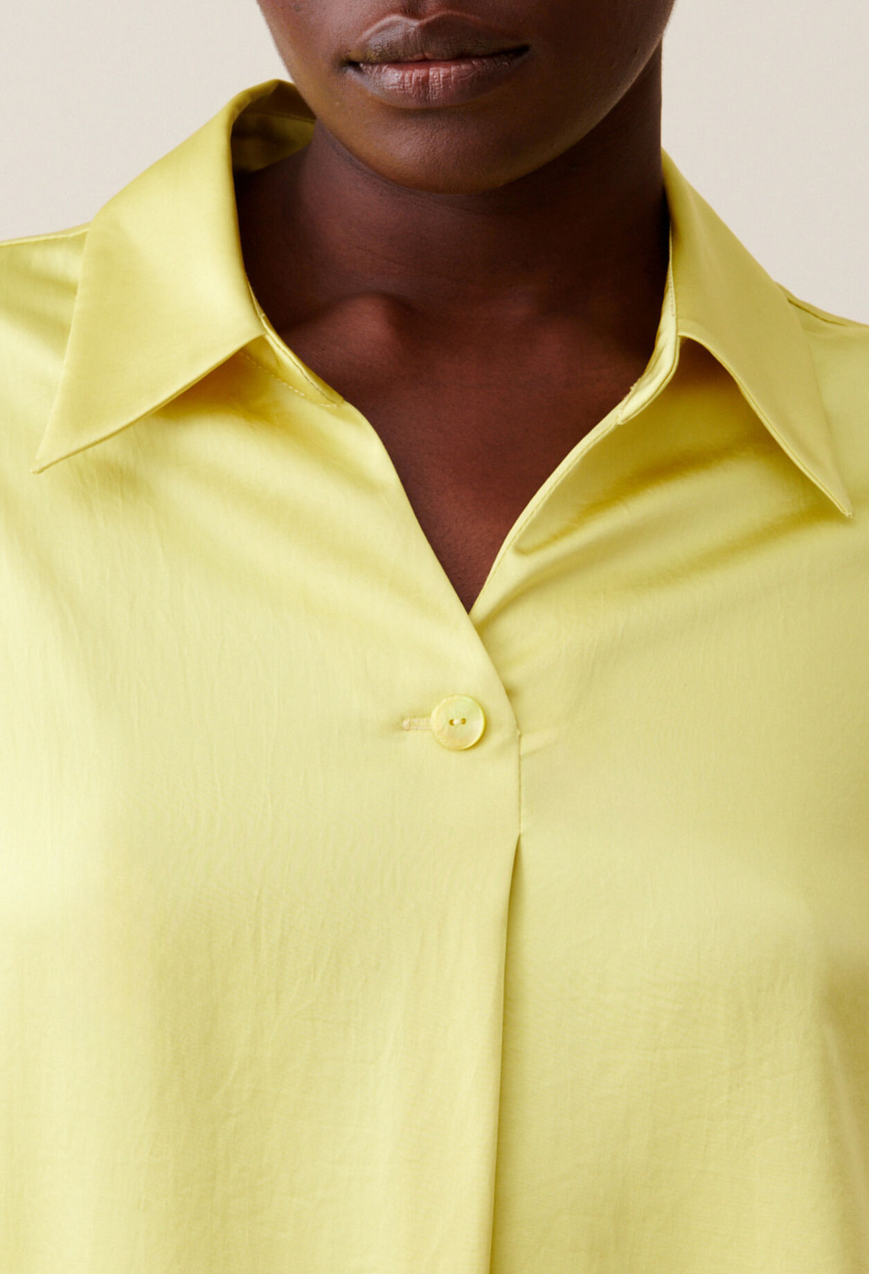 Flowy Blouse with Open Neck