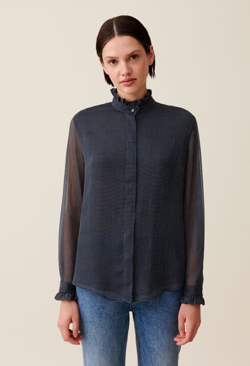 Flowy Checkered Shirt