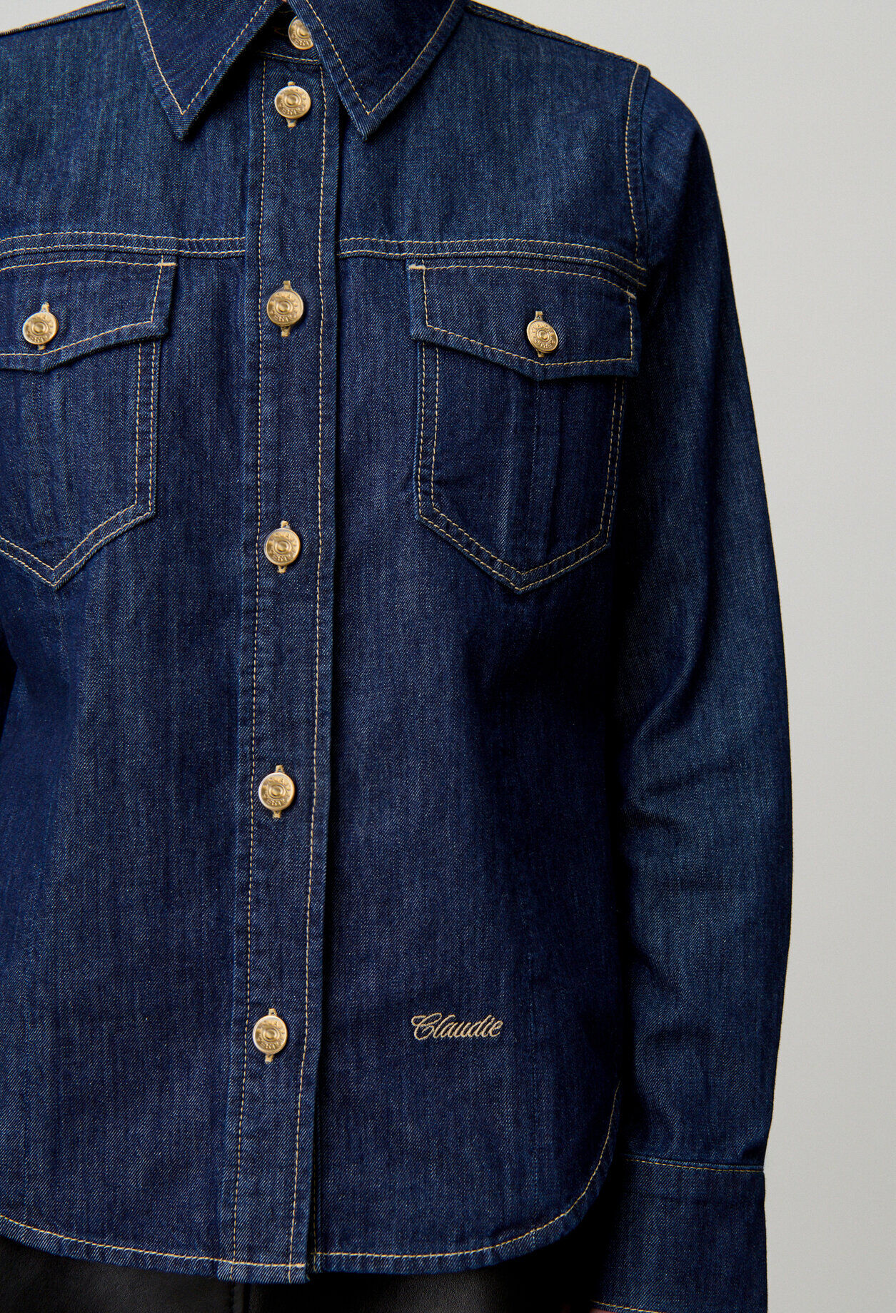 Soft denim shirt