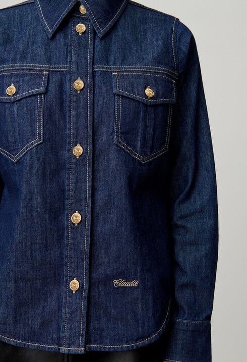 Soft denim shirt