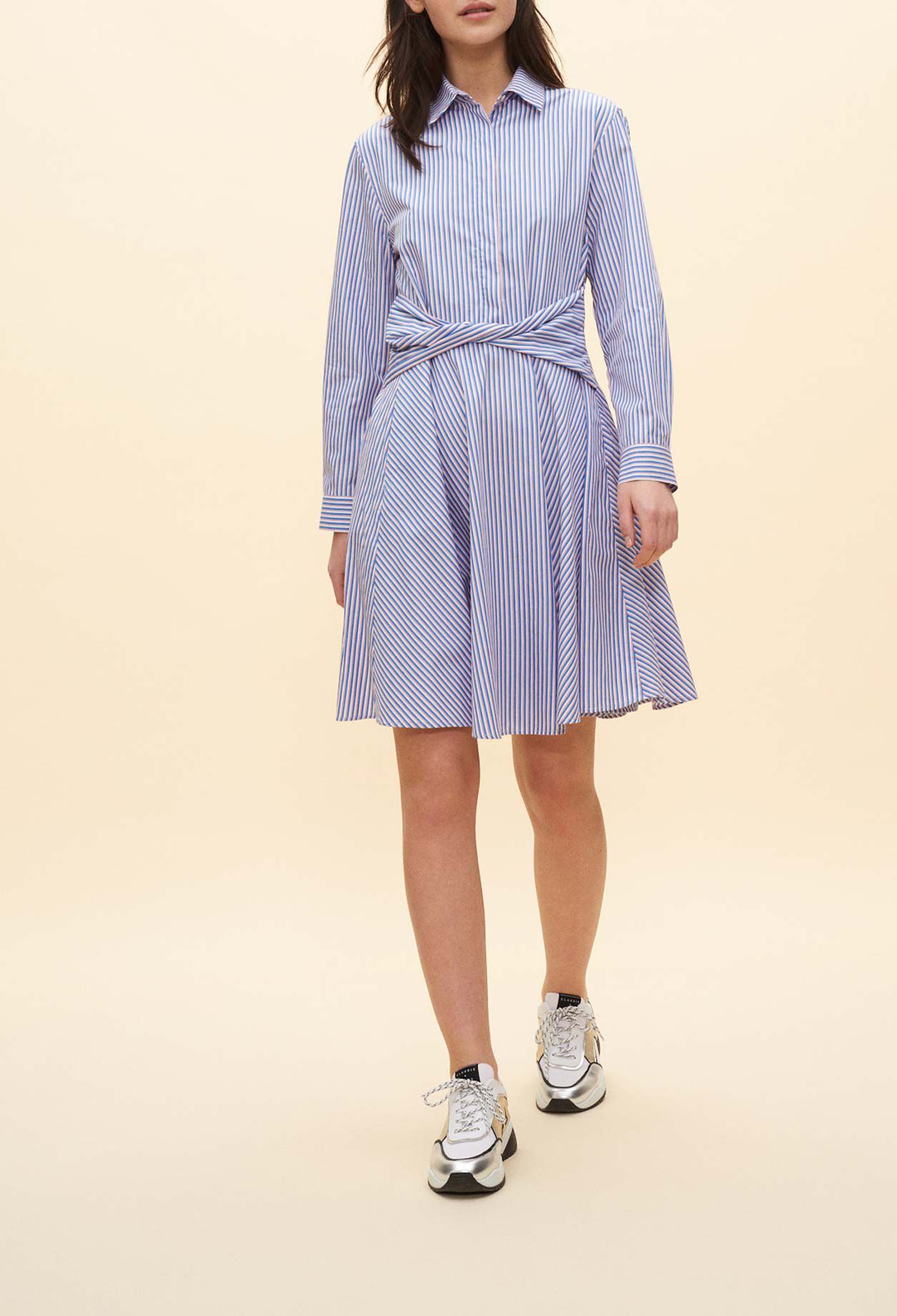 Skater shirt dress