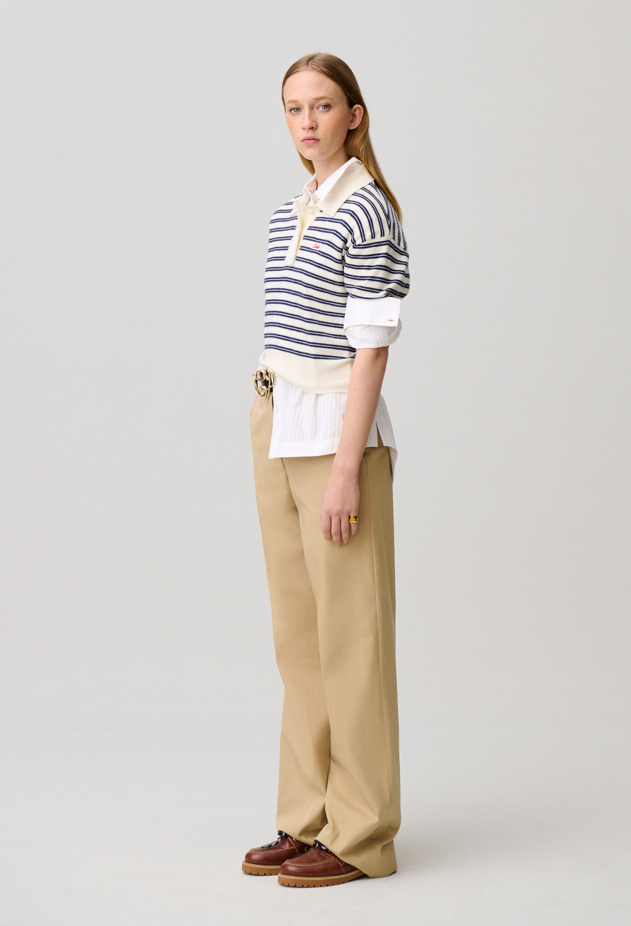 Straight trousers