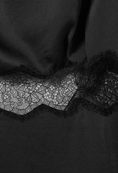 Satin flowly mini dress